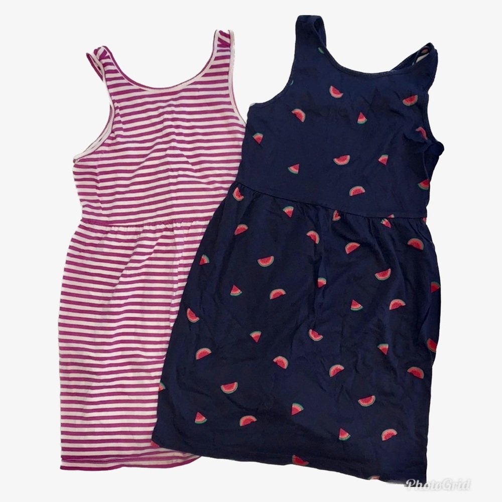 Lot of 2 Old Navy Girls Dresses, size M 8